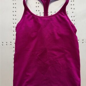 Athleta Deep Magenta Racerback Tank